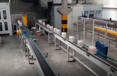 Pet Bottle Line – Inpal 150L – 2 Palletizer System