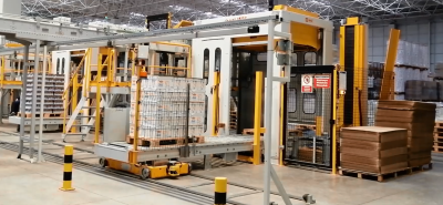 Tetra Pak and Krones Lines - 5 Palletizer System
